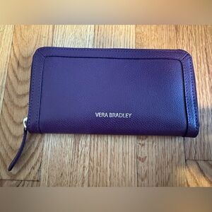 Vera Bradley Deep Purple Wallet